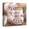 Home Is Where Your Story Begins 16" x 16" Canvas Wall Art